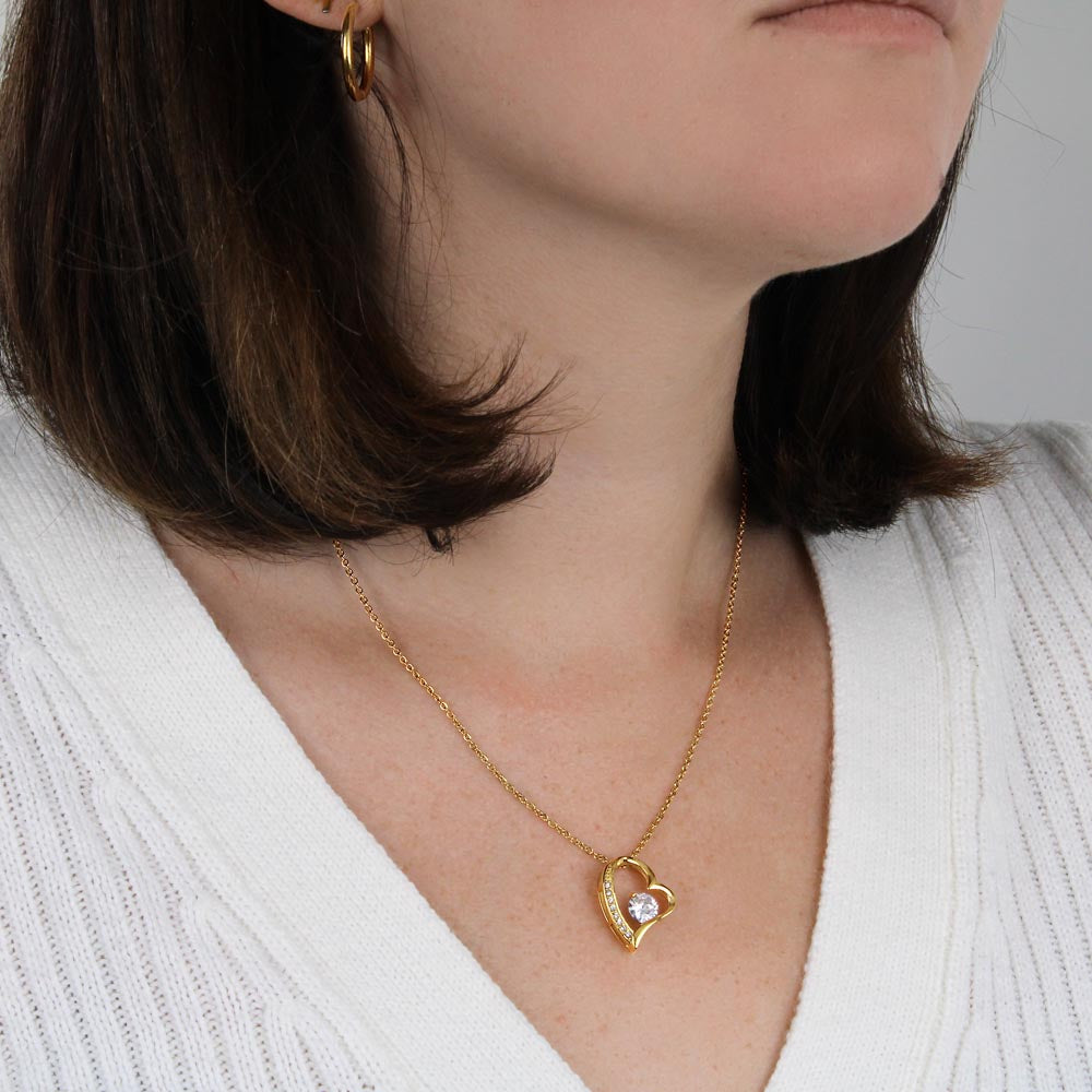TO MY GIRLFRIEND FOREVER LOVE NECKLACE GIFT SET - GRINCH