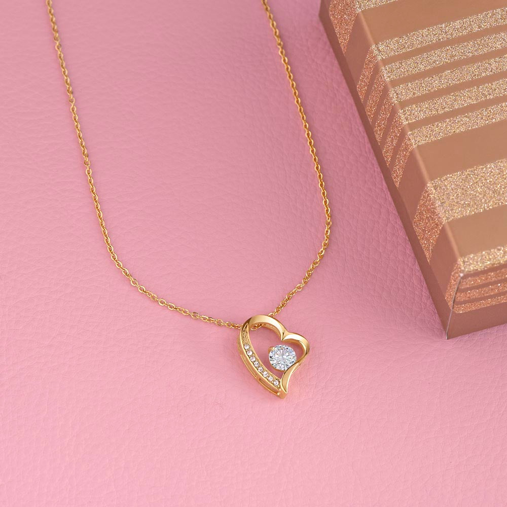 TO MY GIRLFRIEND FOREVER LOVE NECKLACE GIFT SET - GRINCH