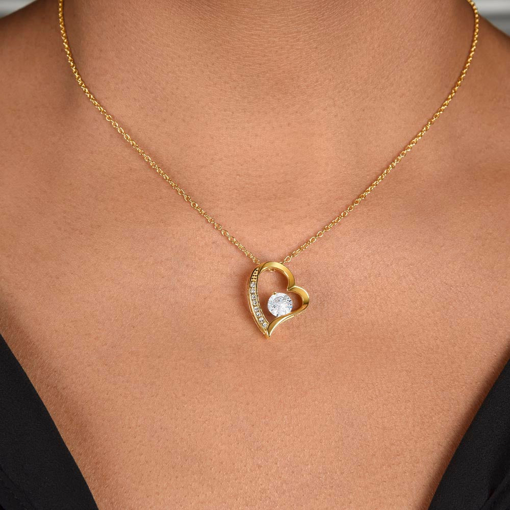 TO MY GIRLFRIEND FOREVER LOVE NECKLACE GIFT SET - GRINCH