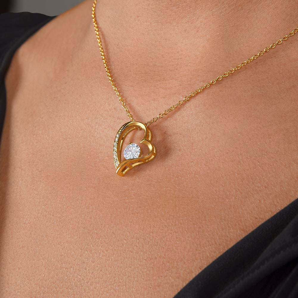 TO MY GIRLFRIEND FOREVER LOVE NECKLACE GIFT SET - GRINCH