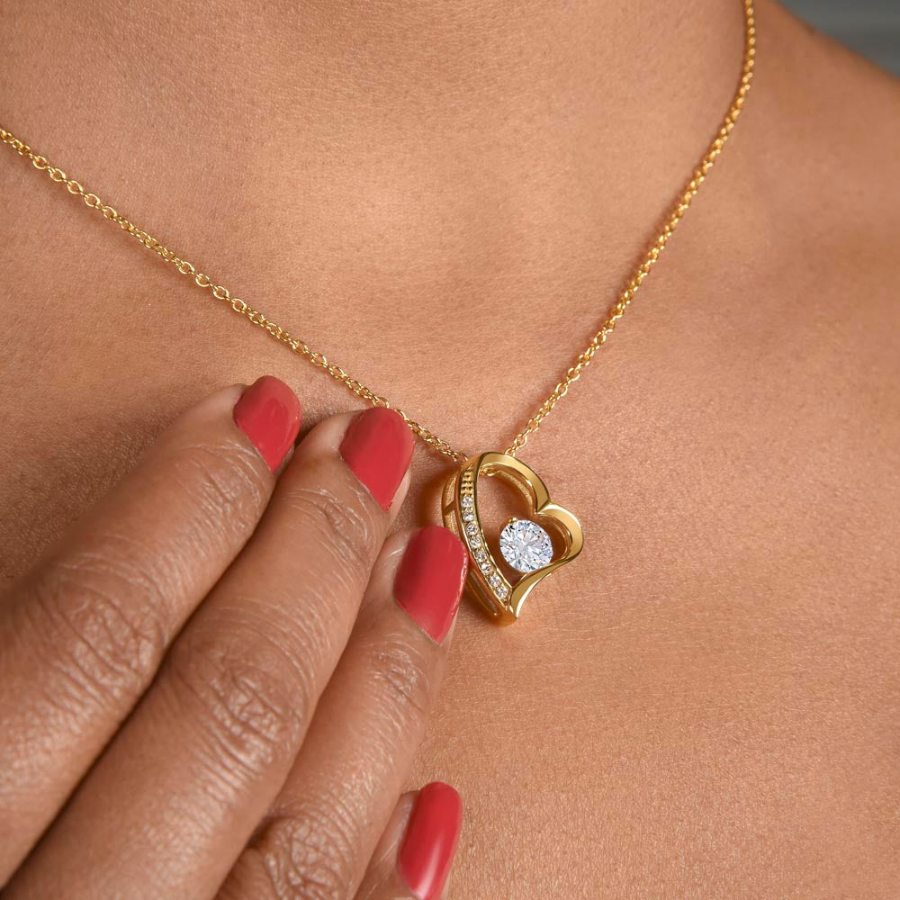 TO MY GIRLFRIEND FOREVER LOVE NECKLACE GIFT SET - GRINCH