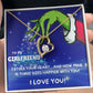 TO MY GIRLFRIEND FOREVER LOVE NECKLACE GIFT SET - GRINCH