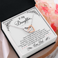 TO MY DAUGHTER BREATHING INTERLOCKING NECKLACE GIFT SET