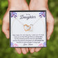 Precious Daughter - Interlocking Hearts Necklace
