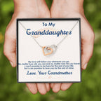 To My Granddaughter - Wherever You Go - Necklace