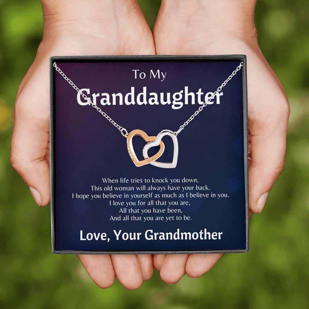 To My Granddaughter - All You Are Yet To Be - Necklace