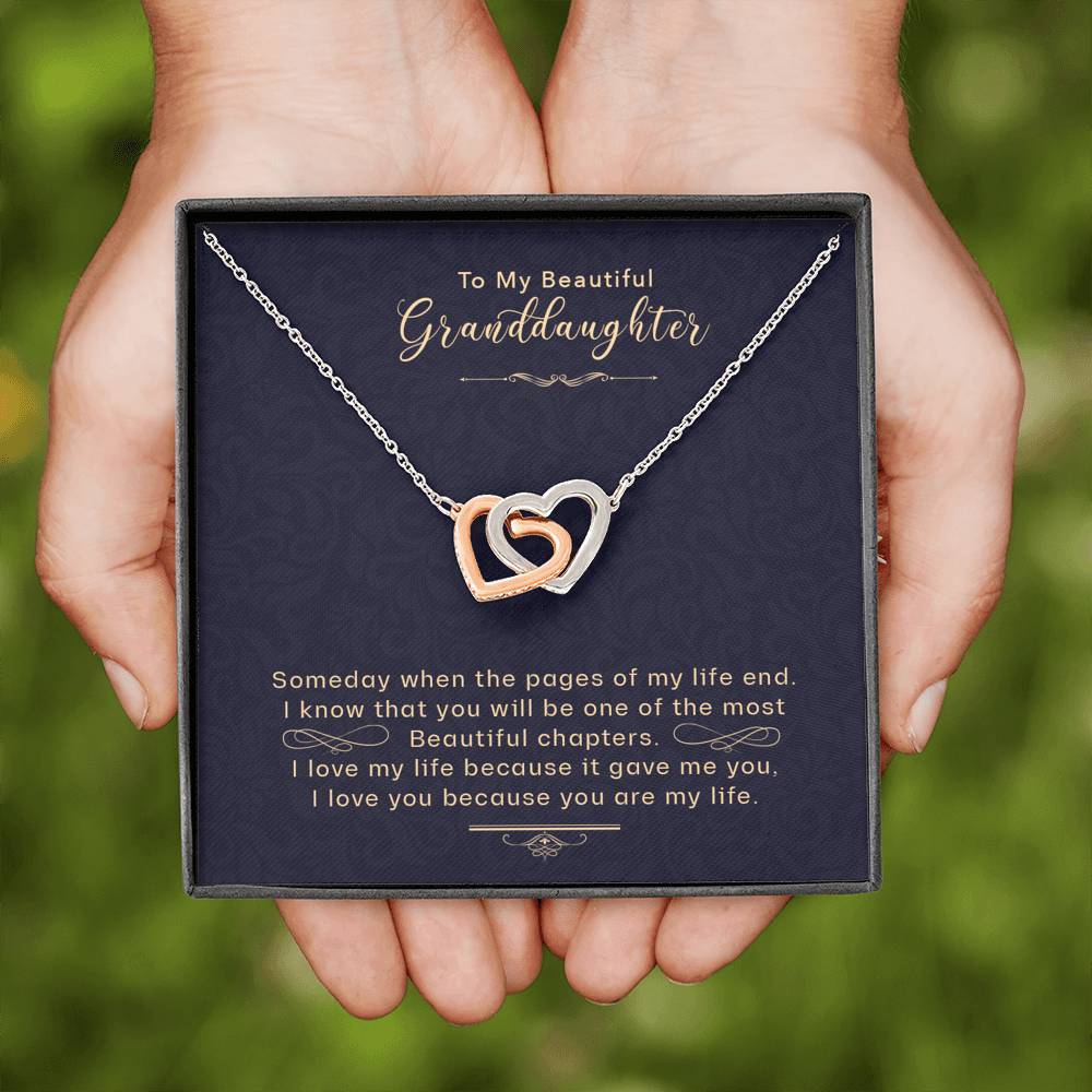 To My Granddaughter - The Most Beautiful Chapter - Necklace