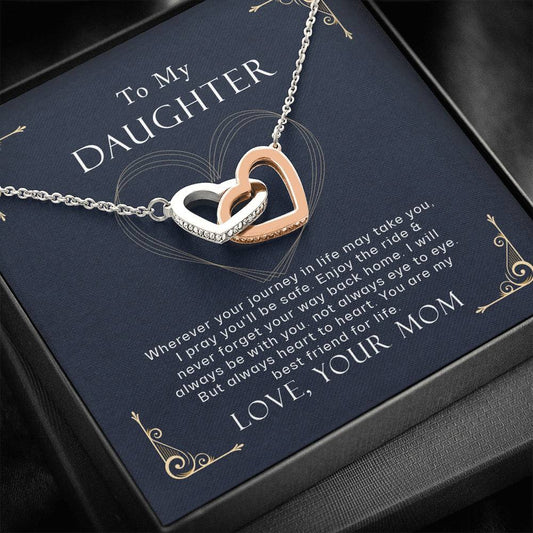 To My Daughter - Always Heart To Heart - Necklace