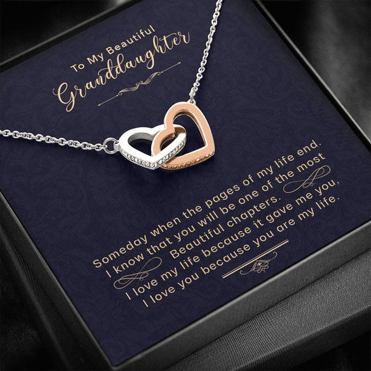 To My Granddaughter - The Most Beautiful Chapter - Necklace