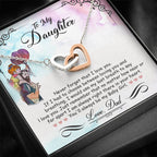My Baby Girl - Interlocking Heart Necklace