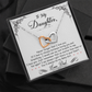 TO MY DAUGHTER BREATHING INTERLOCKING NECKLACE GIFT SET