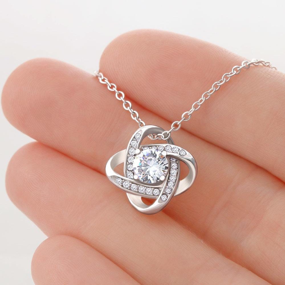 Wife, Day By Day, Love Knot Necklace