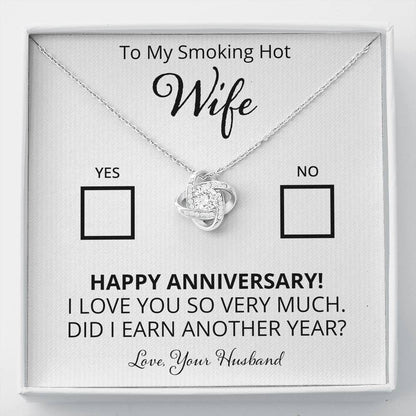 Wife, Yes or No. Did I Earn Another Year?