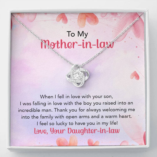 To My Mother-in-law - Welcoming Me Into The Family - Necklace