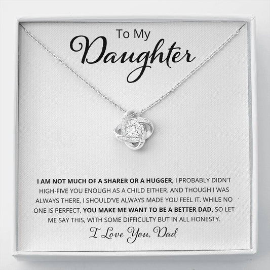 To My Daughter - I Am Not Much Of A Sharer