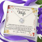 Wife, I Know I Don't Say It, Love Knot Necklace, 4