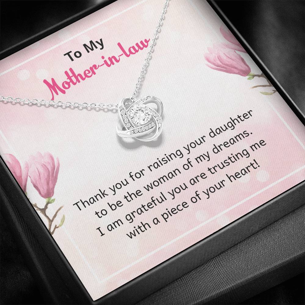 To My Mother-in-law - A Piece of Your Heart - Necklace