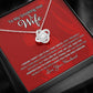 Wife, I Know I Don't Say It, Love Knot Necklace, 6