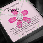 Wife, I Know I Don't Say It, Love Knot Necklace, 8