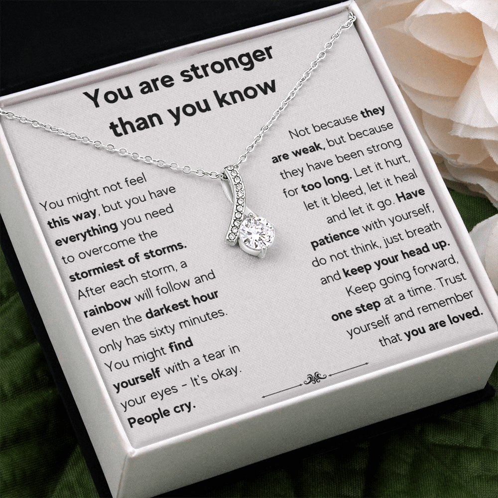 ENCOURAGEMENT STORM ALLURING NECKLACE GIFT SET