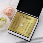 TO MY SOULMATE GOLD ALLURING NECKLACE GIFT SET