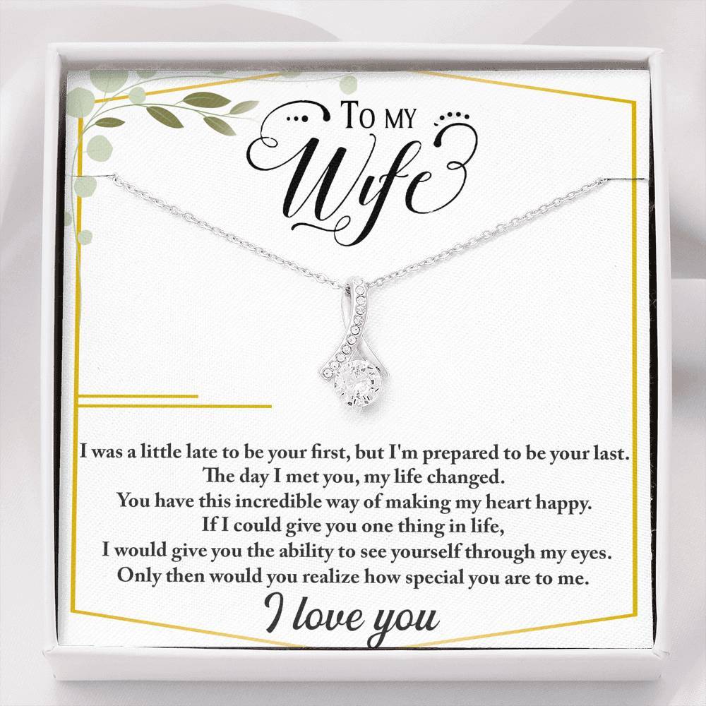 To My Wife - How Special You Are To Me - Necklace