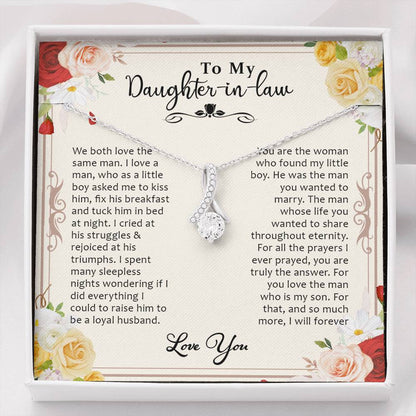 Daughter-in-Law, We Both Love the Same Man, Beauty Necklace