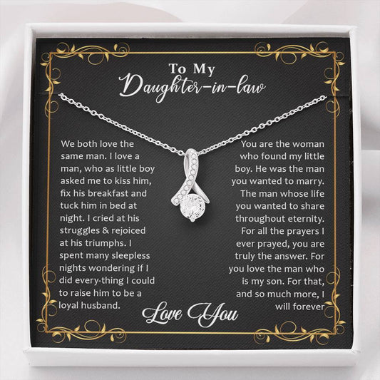 Daughter-in-Law, We Both Love the Same Man, Beauty Necklace