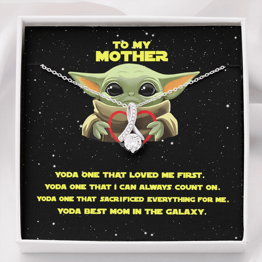 Yoda Best Mom, Alluring Beauty Necklace, Stars