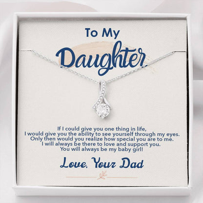To My Daughter - Always Be My Baby Girl - Necklace