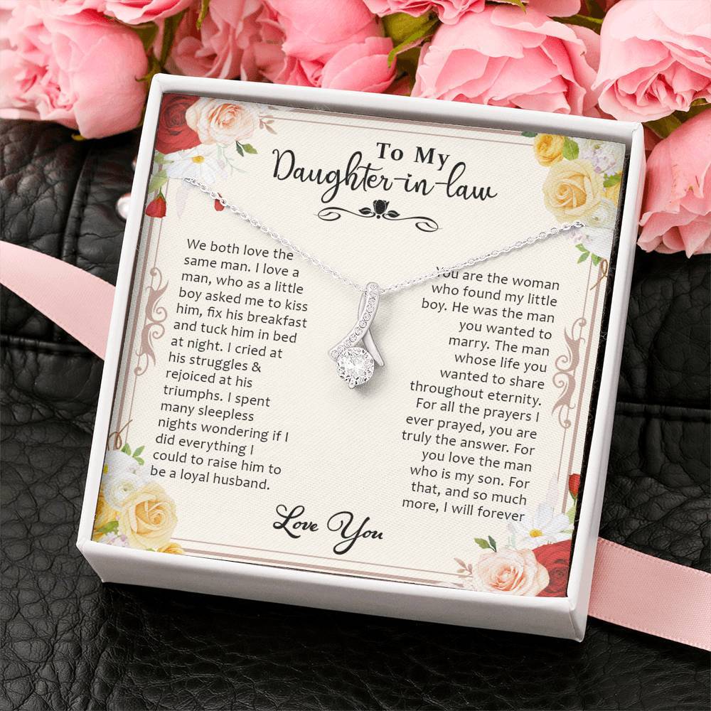 Daughter-in-Law, We Both Love the Same Man, Beauty Necklace