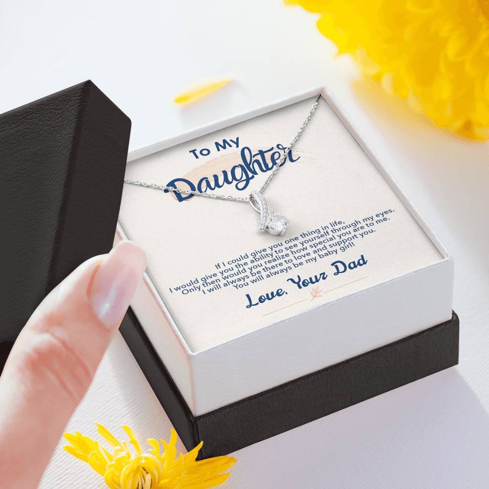 To My Daughter - Always Be My Baby Girl - Necklace