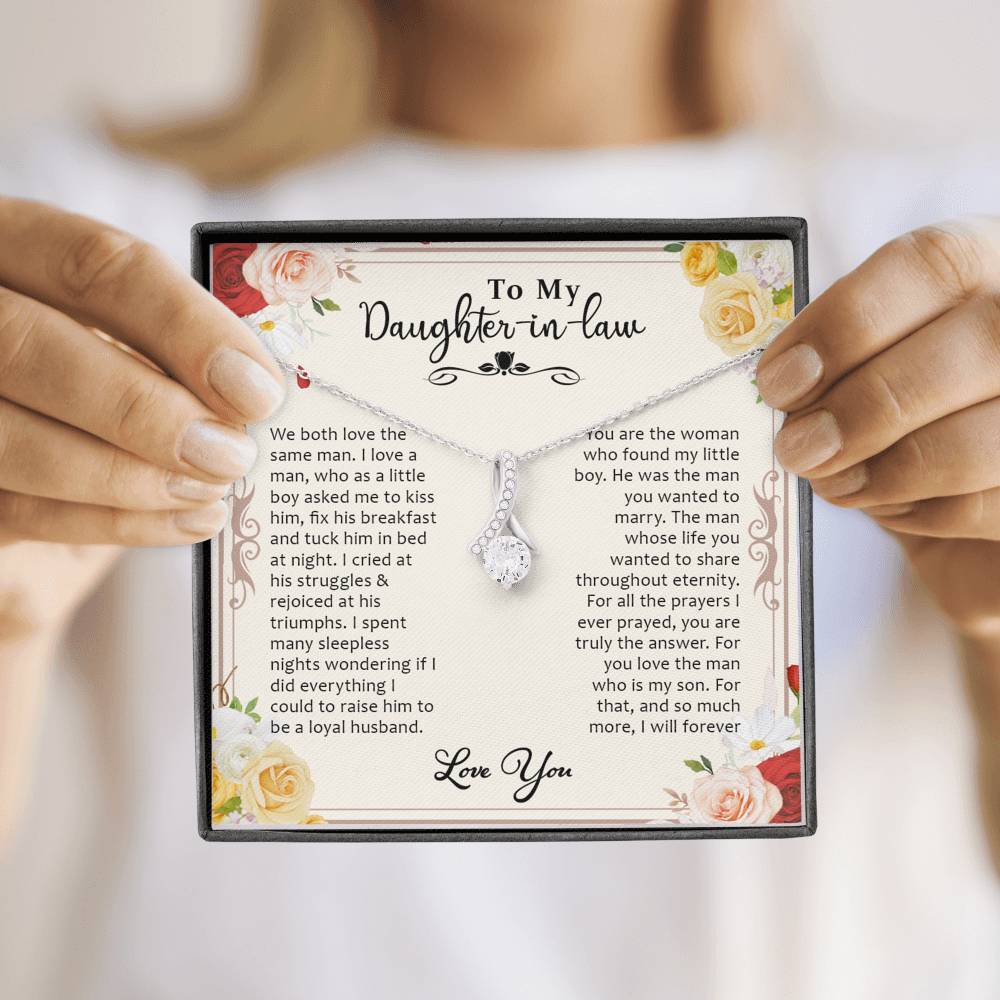 Daughter-in-Law, We Both Love the Same Man, Beauty Necklace