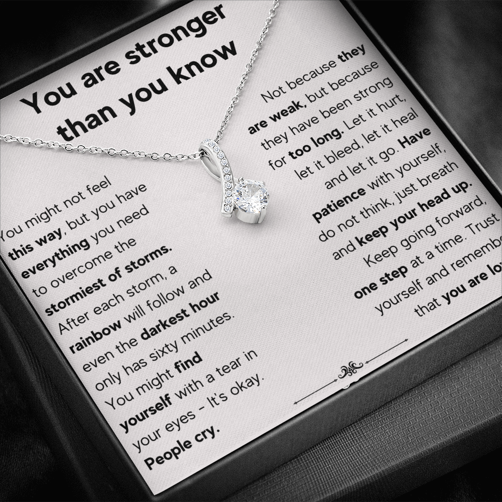 ENCOURAGEMENT STORM ALLURING NECKLACE GIFT SET