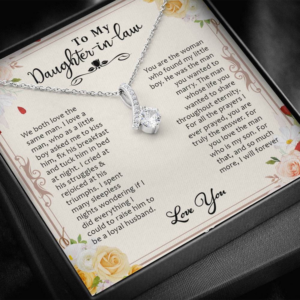 Daughter-in-Law, We Both Love the Same Man, Beauty Necklace