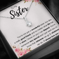 TO MY SISTER LOVE YOU SO ALLURING NECKLACE GIFT SET