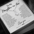 Daughter-in-Law, We Both Love the Same Man, Beauty Necklace