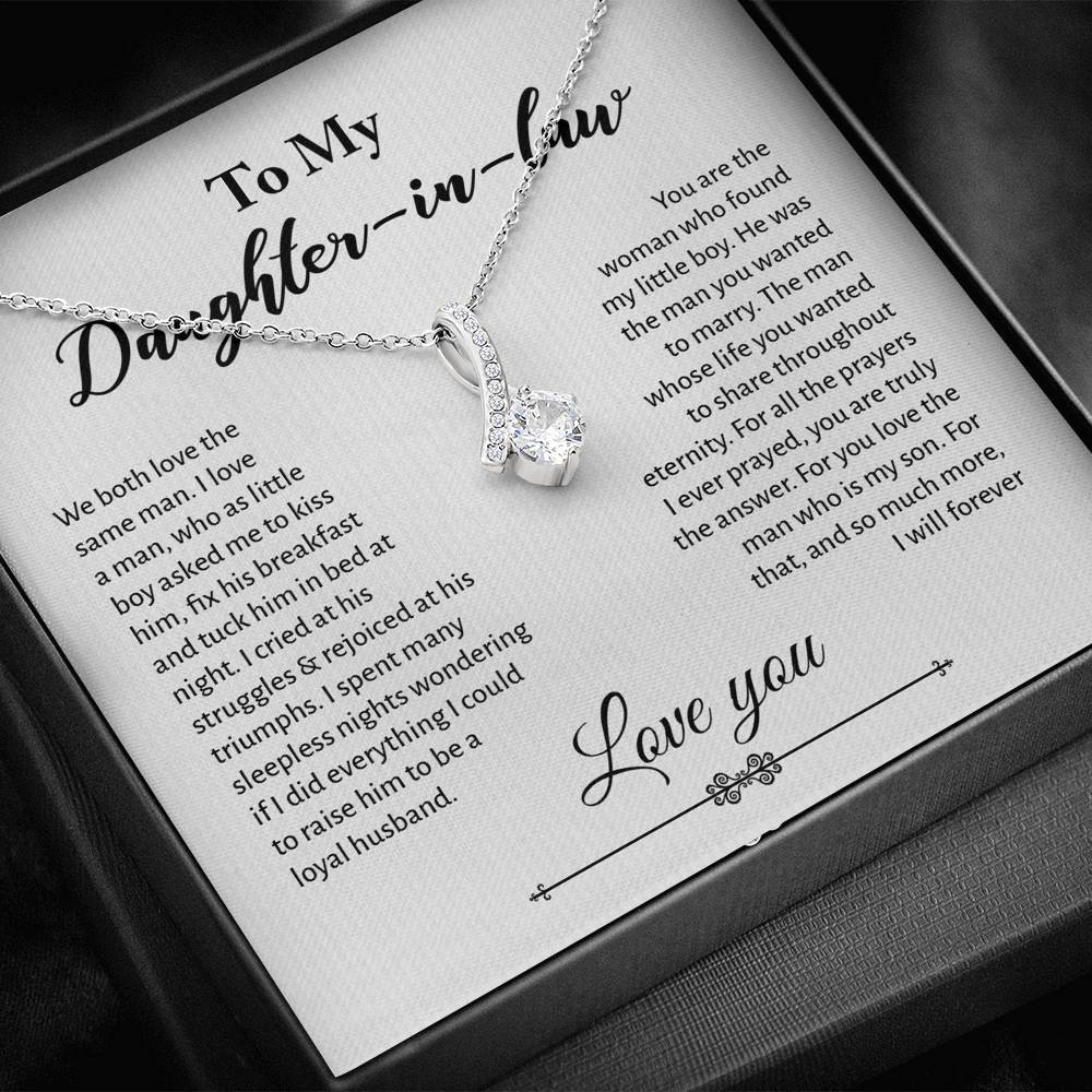 Daughter-in-Law, We Both Love the Same Man, Beauty Necklace