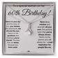 60TH BIRTHDAY WISDOM ALLURING NECKLACE GIFT SET