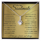TO MY SOULMATE GOLD ALLURING NECKLACE GIFT SET
