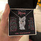 TO MY BEAUTIFUL MOM LITTLE GIRL ALLURING BEAUTY NECKLACE GIFT SET