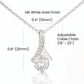 TO MY SISTER LOVE YOU SO ALLURING NECKLACE GIFT SET