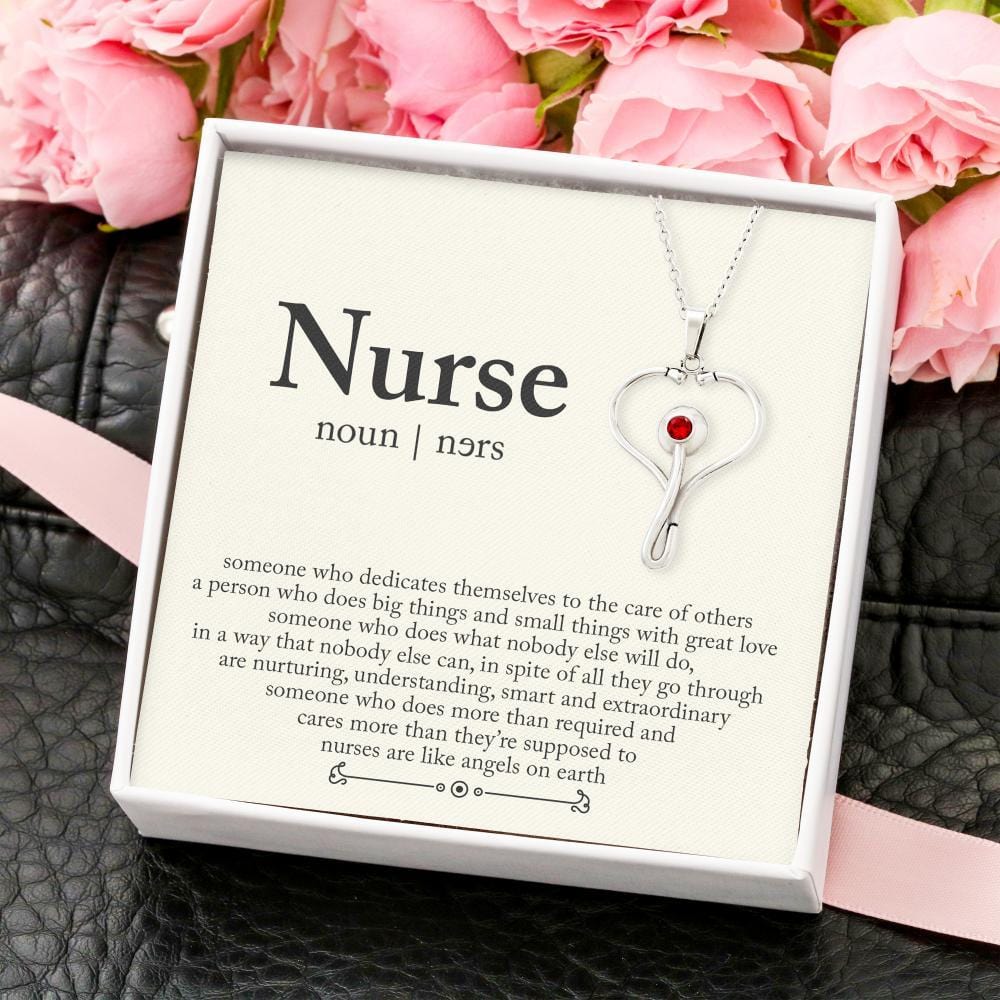 Nurse Definition - Stethoscope Necklace