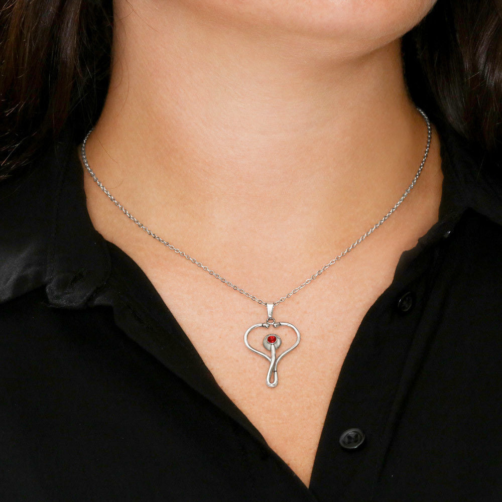STETHOSCOPE NECKLACE