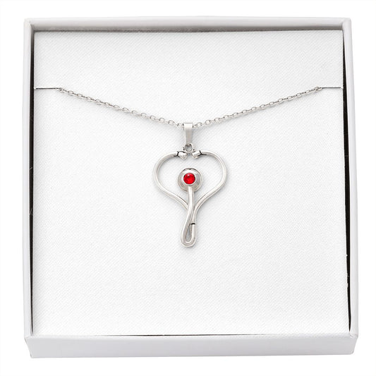 STETHOSCOPE NECKLACE