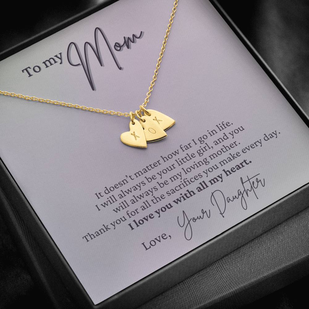 To My Mom - Your Little Girl - Necklace