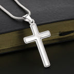 TO MY DADDY HERO CROSS NECKLACE GIFT SET