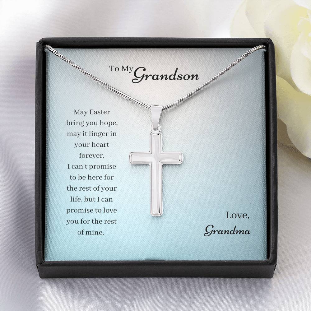 To My Grandson - Bring You Hope - Necklace