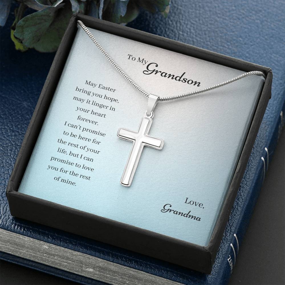 To My Grandson - Bring You Hope - Necklace