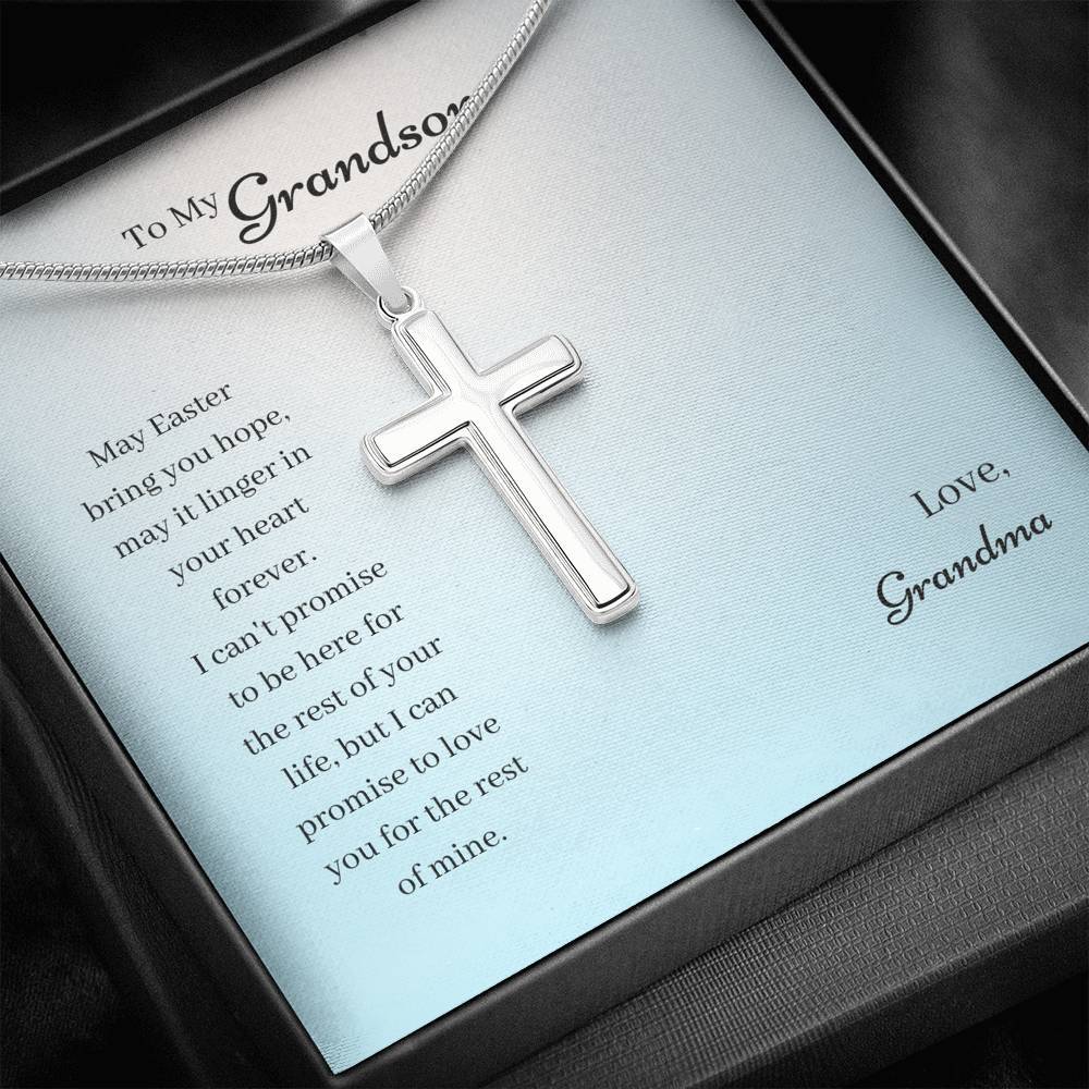 To My Grandson - Bring You Hope - Necklace